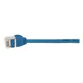 logilink patch cable cat6a tpe slimline blue 15m extra photo 1