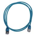 logilink patch cable cat6a tpe slimline blue 15m extra photo 3