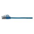 logilink patch cable cat6a tpe slimline blue 15m extra photo 4