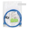 logilink patch cable cat6a tpe slimline blue 3m extra photo 6