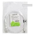 logilink patch cable cat6a tpe slimline white 15m extra photo 6