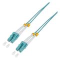 logilink fiber patch cord om3 lc lc 05m duplex extra photo 1