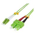 logilink fiber patch cord om5 lc sc 3m duplex extra photo 1