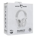 white shark gaming headset gh 2440 for pc ps4 ps5 xbox mac white grey parrot wg extra photo 1