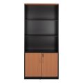 bibliothiki grafeioy epaggelmatiki abelina 80x40x180yekhm201401 se xroma oxia me 2 portes extra photo 2