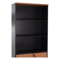 bibliothiki grafeioy epaggelmatiki abelina 80x40x180yekhm201401 se xroma oxia me 2 portes extra photo 4