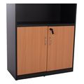 bibliothiki grafeioy epaggelmatiki abelina 80x40x180yekhm201401 se xroma oxia me 2 portes extra photo 5
