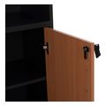 bibliothiki grafeioy epaggelmatiki abelina 80x40x180yekhm201401 se xroma oxia me 2 portes extra photo 7