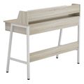 grafeio olivier hm212901 melamini se sonama leyko leykos metallikos skeletos 104x48x89yek extra photo 3