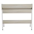 grafeio olivier hm212901 melamini se sonama leyko leykos metallikos skeletos 104x48x89yek extra photo 4