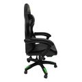 polythrona gaming darren hm120303 mayro prasino pvc nylon 585x100x120yek extra photo 2 polythrona gaming darren hm120303 mayro prasino pvc nylon 585x100x120yek extra photo 2