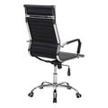 karekla grafeioy hm105931 mayro pu boss dieythyntoy podi xromioy 54x57x110yek extra photo 4