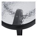 trapezi bruno 150x90x72yek metalliko mayro me gyalini epifaneia hm514503 extra photo 3