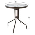 trapezi lima f60x70yek kafe metalliko me gyalini epifaneia hm507902 extra photo 1