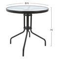 trapezi lima f70x70yekmetalliko gkri me gyalini epifaneia hm514601 extra photo 1