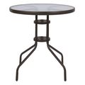 trapezi lima f70x70yek metalliko kafe me gyalini epifaneia hm514602 extra photo 2