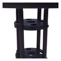 trapezi lima f70x70yek metalliko kafe me gyalini epifaneia hm514602 extra photo 5
