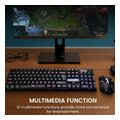 alcatroz rgb waterproof gaming keyboard and mouse x craft xc1000 black extra photo 1