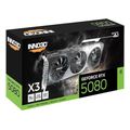 vga inno3d nvidia geforce rtx 5080 x3 16gb gddr7 extra photo 2
