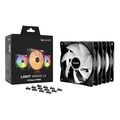 be quiet light wings lx 120mm pwm triple pack black extra photo 1
