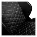 noblechairs hero gaming chair cold foam steel armrests 60mm casters 150kg black platinum extra photo 4
