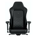 noblechairs hero gaming chair cold foam steel armrests 60mm casters 150kg black platinum extra photo 5