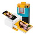 kodak pd 460 wireless thermikos ektypotis gia fotografies me bluetooth kitrino extra photo 3