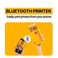 kodak mini 3 retro 4pass smartphone photo thermal printer portable 76 x 76 cm 8 sheets yello extra photo 5