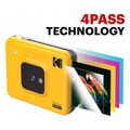 kodak mini shot 3 retro instant camera photo printer 76 x 76 cm ios android bt 8 sheets extra photo 3