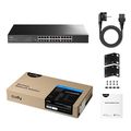 cudy 24 port gigabit metal switch 19 inch extra photo 3