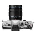 olympus om system om 3 kit silver mzuiko digital ed 12 45mm f40 pro incl lens hood wrapping c extra photo 3
