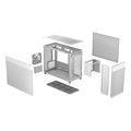 case asus prime ap201 micro atx mini tower white extra photo 4