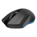 gembird 6 button rechargeable wireless rgb gaming mouse firebolt black musgw 6bl 02 extra photo 1