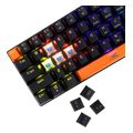 baracuda mech keyboard bgk 03121 dolphin us blue switch black dolphin b blue extra photo 2
