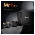 blackview mini pc intel n150 8gb ddr4 256gb m2 ssd 4k dual display win11 pro black mp20 n150 8256 b extra photo 1