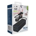gembird 4 port 100w gan usb pd fast charger black ta uc 2a2c pd100 01 bk extra photo 1