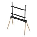 gembird tv floor stand 55 86 black wood max vesa 600x400 tvs 86f 01 bk extra photo 2