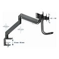 gembird desk mounted adjustable monitor arm for 3 monitors black extra photo 9 gembird desk mounted adjustable monitor arm for 3 monitors black extra photo 9