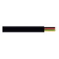 cablexpert flat telephone cable stranded wire 100m black 4 wires extra photo 1