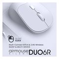 alcatroz silent bt54 wireless mouse airmouse duo 6r indigo extra photo 10