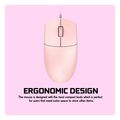 alcatroz usb hr optical mouse 1600cpi asic one peach extra photo 2