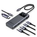 ugreen cm888 uno 2 x usb a 32 2 x type c hdmi grey extra photo 3