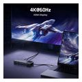 ugreen cm888 uno 2 x usb a 32 2 x type c hdmi grey extra photo 6