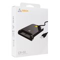 sbox usb smart card reader cr 02 extra photo 4