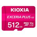 kioxia 4k micro sd gen2 512gb exceria plus uhs i u3 with adapter lmpl2m512gg2 extra photo 5