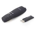 gembird wireless presenter with laser pointer black wp l 12 extra photo 1
