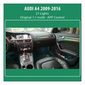 diq ambient audi a4 8k full kit digital iq ambient light audi a4 mod 2009 2016 21 lights extra photo 1