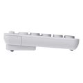alcatroz multi device rech keyboard bt 24g airdock 2 winter white extra photo 2