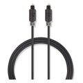 nedis cabw25000at20 optical audio cable toslink male toslink male 20 m anthracite extra photo 2 nedis cabw25000at20 optical audio cable toslink male toslink male 20 m anthracite extra photo 2