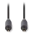 nedis cabw25000at30 optical audio cable toslink male toslink male 30 m anthracite extra photo 1 nedis cabw25000at30 optical audio cable toslink male toslink male 30 m anthracite extra photo 1